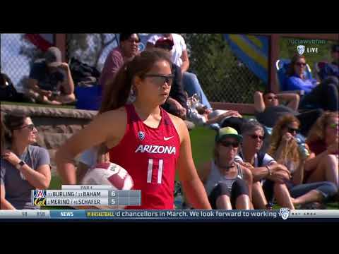 Arizona vs CAL - Pac 12 Womens Beach Volleyball Championships (April 27th 2018)