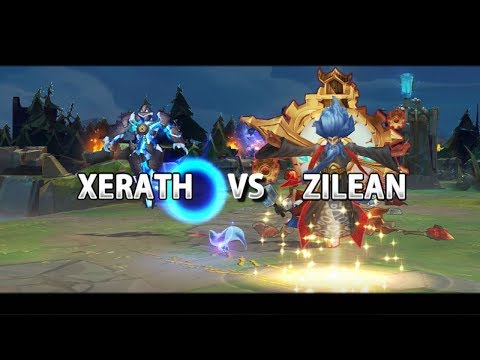 LoL - Xerath vs Zilean Season 8 Mid Gameplay