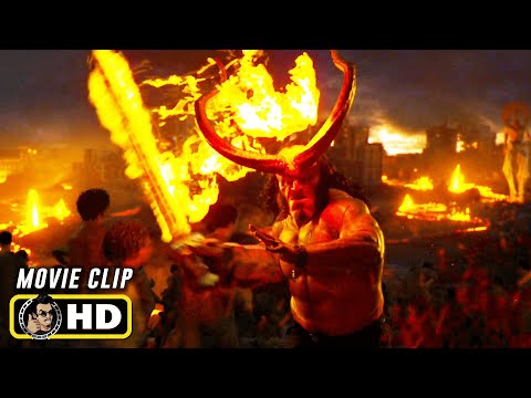 HELLBOY Clip - "Excalibur" (2019)