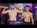 JOSE RAMIREZ & JOSE ZEPEDA RIPPED AND READY TO GO AS BOTH FACE OFF AT WEIGH IN