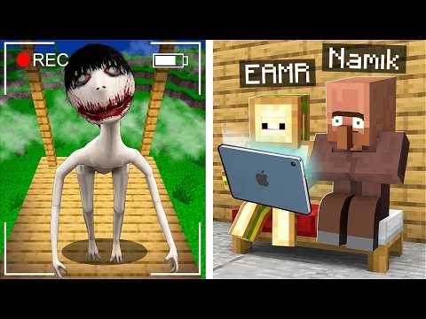 KAMERAYLA Korkunç Bir CANAVAR YAKALADIK! - Minecraft