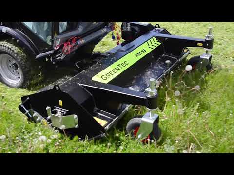 Front mounted flail mower for compact tractor | GreenTec FM 16 & 18 Park (NA)