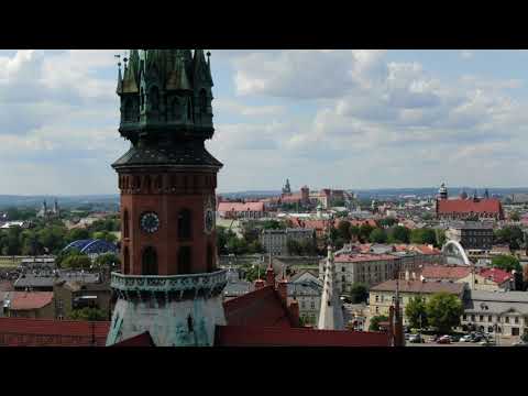 City As Time Passing - Historic Centre of Kraków From Podgórze (Southern District)