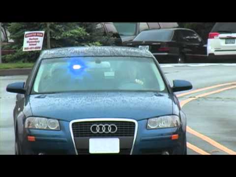 Code 3 XT601 LED Windshield Light in Audi A3 Sportback