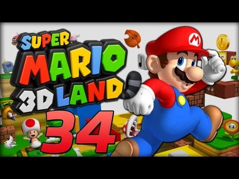 Let's Play Again Super Mario 3D Land [100%] - Part 34 - Luigi Welt 1-4