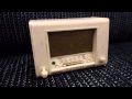 Little Telefunken Radio Shaped Music Box
