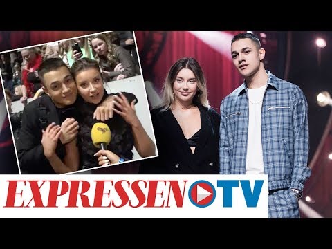 Liamoo och Hanna Ferm: "Vi tycker om varandra" (Melodifestivalen 2019)