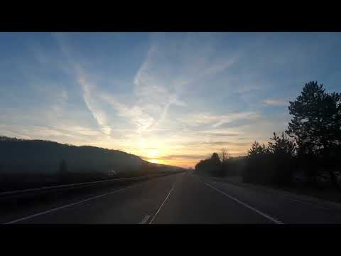 Hongrie Autoroute M1 Györ vers Budapest, Gopro / Hungary M1 Györ motorway to Budapest, Gopro