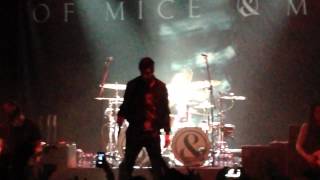 Of Mice &amp; Men - Intro/Public Service Announcement (Live at Birmingham 22/04/14)