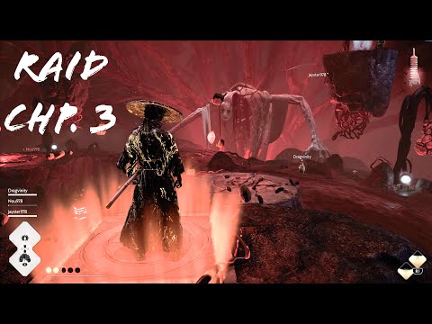 Ghost of Tsushima Legends: The Tale of Iyo Chapter 3 BLIND, Weekly Raid (PS5 4K HDR 60fps)