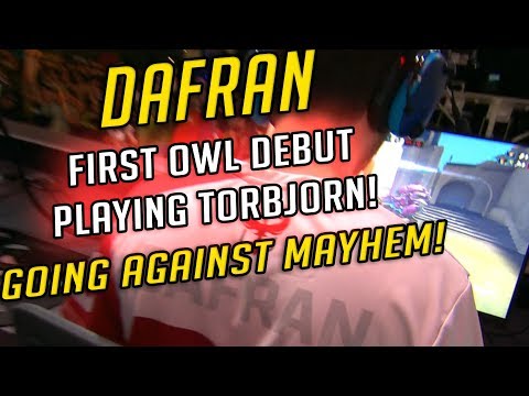 First Overwatch League Debut! Playing Torbjorn against Florida mayhem!