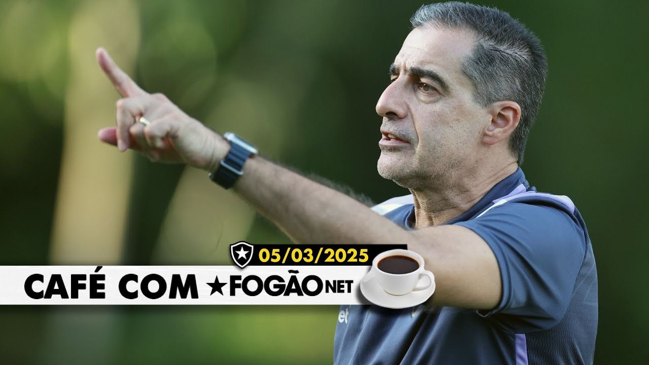 LIVE CAFÉ COM FOGÃONET | Botafogo inicia treinos com Renato Paiva; renovação de Gregore; amistosos em março