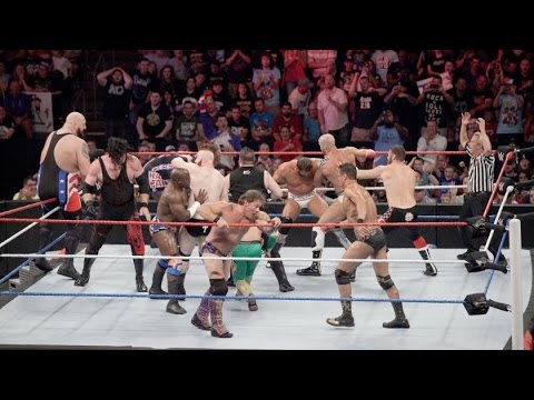 Team U.S.A. vs The Multinational Alliance - 16-Man Elimination Tag Team Match: Raw, July 4, 2016