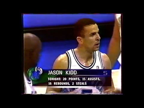 L.A Clippers @ Dallas - Jason Kidd triple double 21/16/16 - 1996