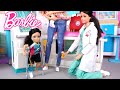 Barbie Ken Doll Family Get Well Routine Hospital Visit
