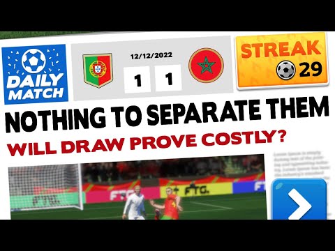 Streak - Score! Hero 2023 - Portugal Vs. Morocco