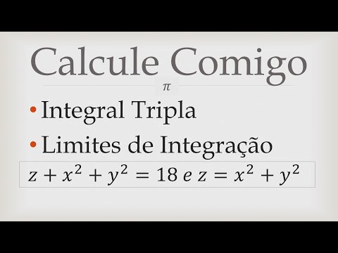 Limites de Integração em uma Integral Tripla