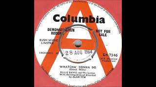 Whatcha&#39; Gonna Do - Billie Davis Stereo 1964