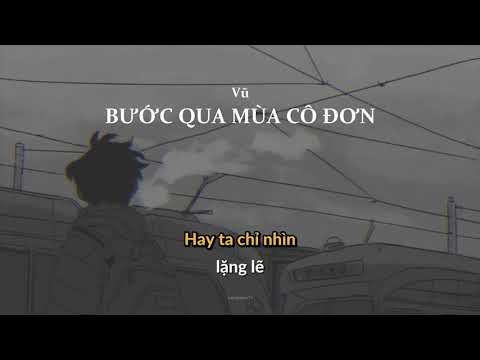 [KARAOKE -Hạ Tone] Vũ-Bước Qua Mùa Cô Đơn