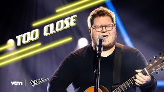 Tim - &#39;Too Close&#39; | The Blind Auditions | The Voice van Vlaanderen | VTM