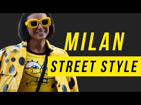 Best Street Style Outfits at Moschino during Milan Fashion Week Fall Winter 2025-2026 🔥[4K]