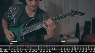 Mark Morton ft Chester Bennington "Cross Off" - Guitar Cover (WITH TABS)