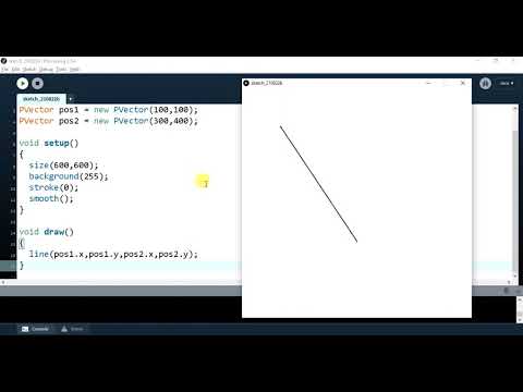 Processing - PVectors