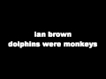 ian brown dolphins were monkeys