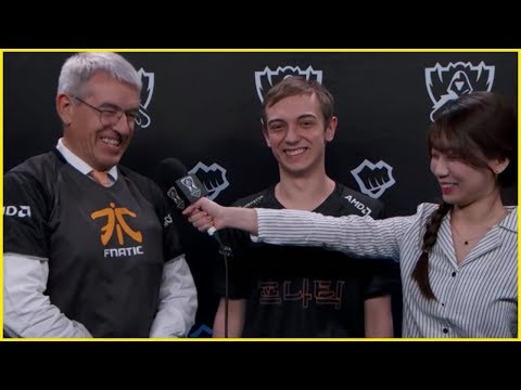 Best Dad @ Worlds 2018 - Fnatic Caps Brings His Dad - Best of LoL Streams #442