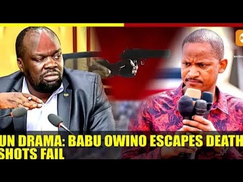 Babu Owino narrates how Escaped death