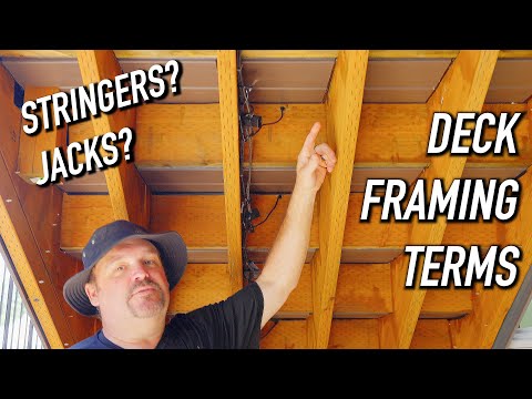 Construction Glossary: Deck Framing || Dr Decks