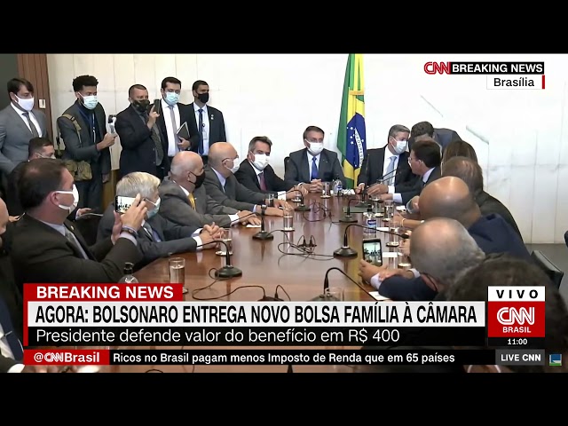 Bolsonaro entrega novo Bolsa Família e apresenta PEC dos Precatórios à Câmara