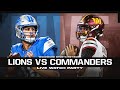 Detroit Lions Vs Washington Commanders PLAYOFF LIVE Watch Party