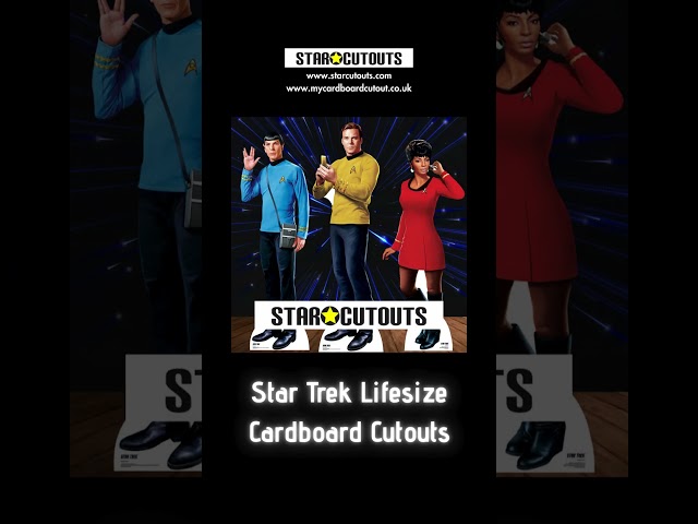 Vídeo relacionado con Star Cutouts SC4818 Scotty Star Trek - Recorte de cartón de tamaño Real de 175 cm, fanáticos de la Flota Estelar, Eventos de Ciencia ficción y Decoraciones de Fiesta