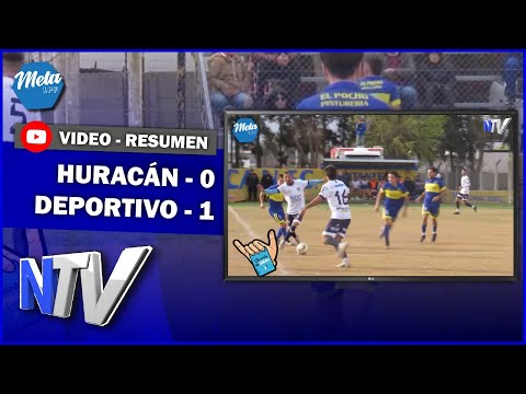 RESUMEN PARTIDO: Huracán Carlos Tejedor 0 - Deportivo 1 - 17 de SEPTIEMBRE de 2023