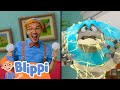 Blippi Visits ARPO The Robot Robot Dance Off ARPOTheRobot Educational Cartoons For Kids