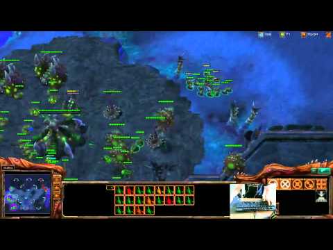 IdrA [FPVOD w/C] vs Masq - [ZvT Shakuras Plateau 1v1]