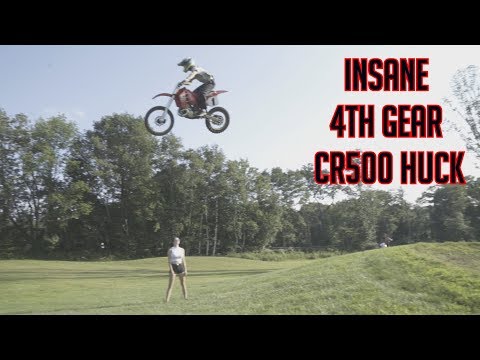 Chris Canning Hucks it on a CR500