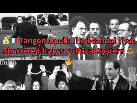 💰🇮🇹 Tangentopoli: The Scandal That Shattered Italy’s Political System ⚖️🔥