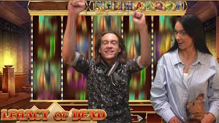 🔥CASINODADDY'S EXCITING BIG WIN ON LEGACY OF DEAD (Play'n GO) SLOT 🔥 Video Video