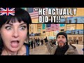 British Girl Reacts To Brit Guy S First Time In America