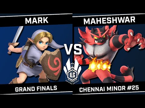 ILG Chennai Minor #25 - GRAND FINALS - Mark (Young Link/Falco) vs Maheshwar (Incineroar/Joker)