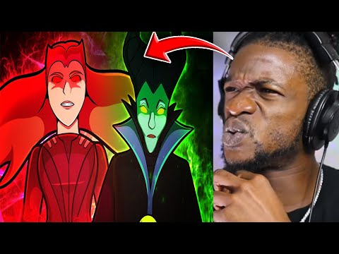 Maleficent vs. Scarlet Witch - Rap Battle! - ft. HalaCG & DayumDahlia (REACTION)