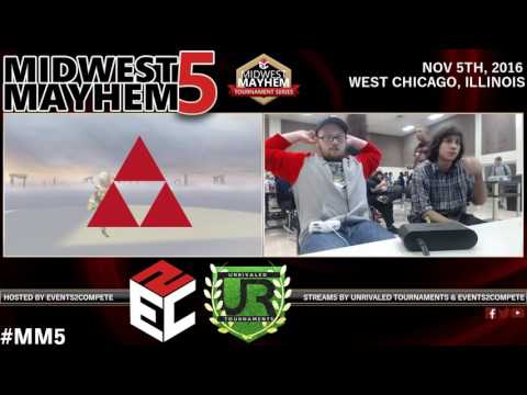 Midwest Mayhem 5 Top 64: UR l big_mak (Sheik) vs. Yeti (Toon Link)