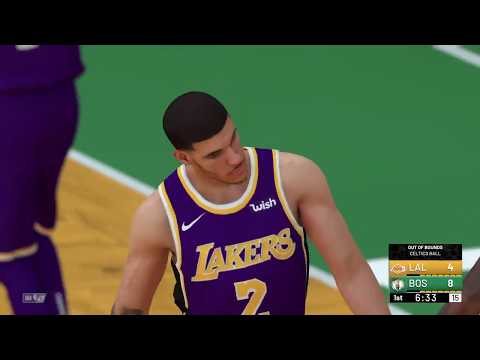 MyGM Lakers 47-7 @ 34-20 Celtics. NBA 2k19