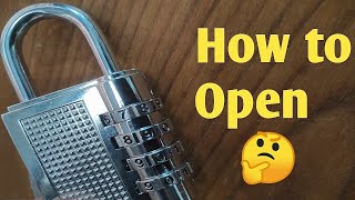 How to unlock combination lock just within seconds in Hindi- Experiment 1024 || ताला खोलने की ट्रिक