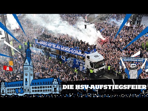 DIE HSV-AUFSTIEGSFEIER | Rathaus, Bustour und die große HSV-Party!