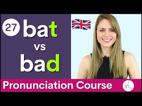 英語の発音練習最終回 /t/ と /d/ の違い｜第27回 コース案内 (Practice Your English Pronunciation final /t/ vs /d/ Sounds | Course #27)