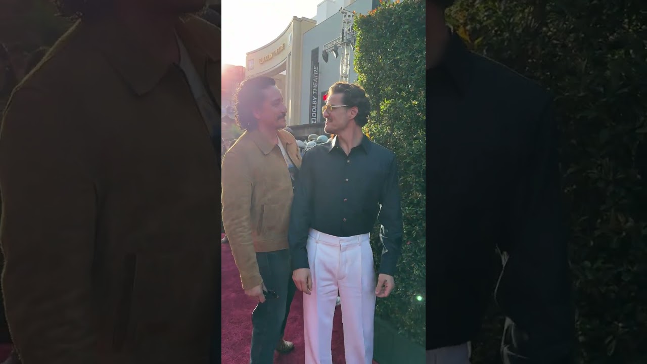 Pedro Pascal and Gabriel Luna
