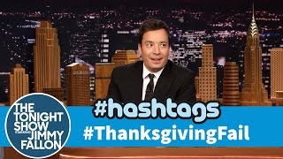 Hashtags: #ThanksgivingFail
